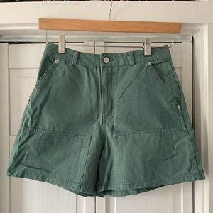 Forever21 High Rise Carpenter Shorts